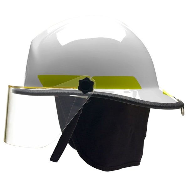 PX Series Modern Style Structural Fire Helmet with 4" Flip Down Faceshield