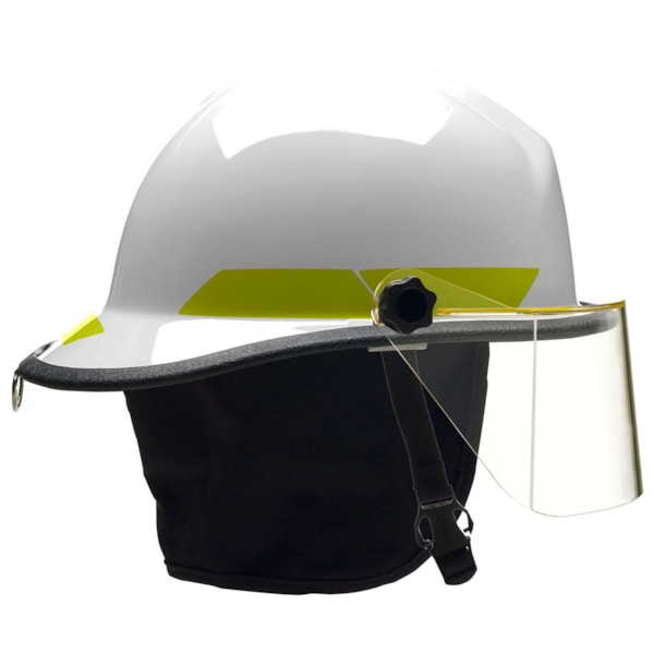 PX Series Modern Style Structural Fire Helmet with 4" Flip Down Faceshield