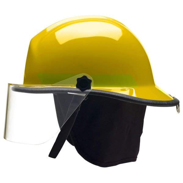PX Series Modern Style Structural Fire Helmet with 4" Flip Down Faceshield