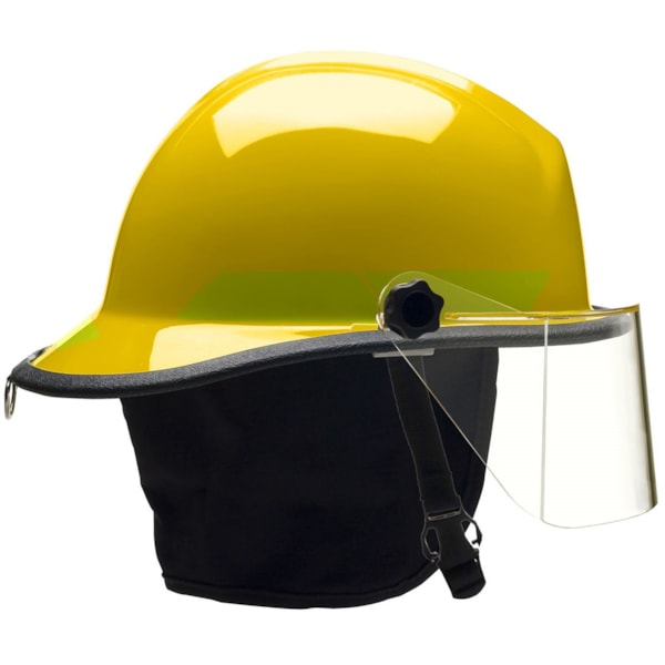 PX Series Modern Style Structural Fire Helmet with 4" Flip Down Faceshield