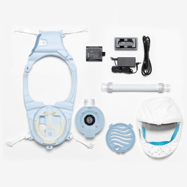 salus HC Powered Air-Purifying Respirator Hood Assembly, Large