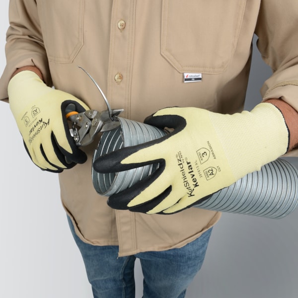 Nitrile Palm Coated Kevlar® Blend Level A2 Cut Resistant Gloves