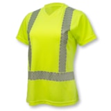 Class 2 High Visibility Women's Safety T-Shirt with Max-Dri™ thumbnail 2