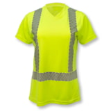 Class 2 High Visibility Women's Safety T-Shirt with Max-Dri™ thumbnail 3