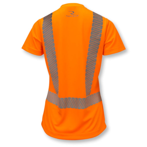 Class 2 High Visibility Women's Safety T-Shirt with Max-Dri™
