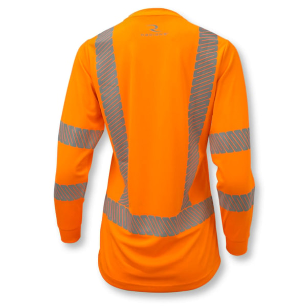 Class 3 High Visibility Women's Long Sleeve Safety T-Shirt with Max-Dri™