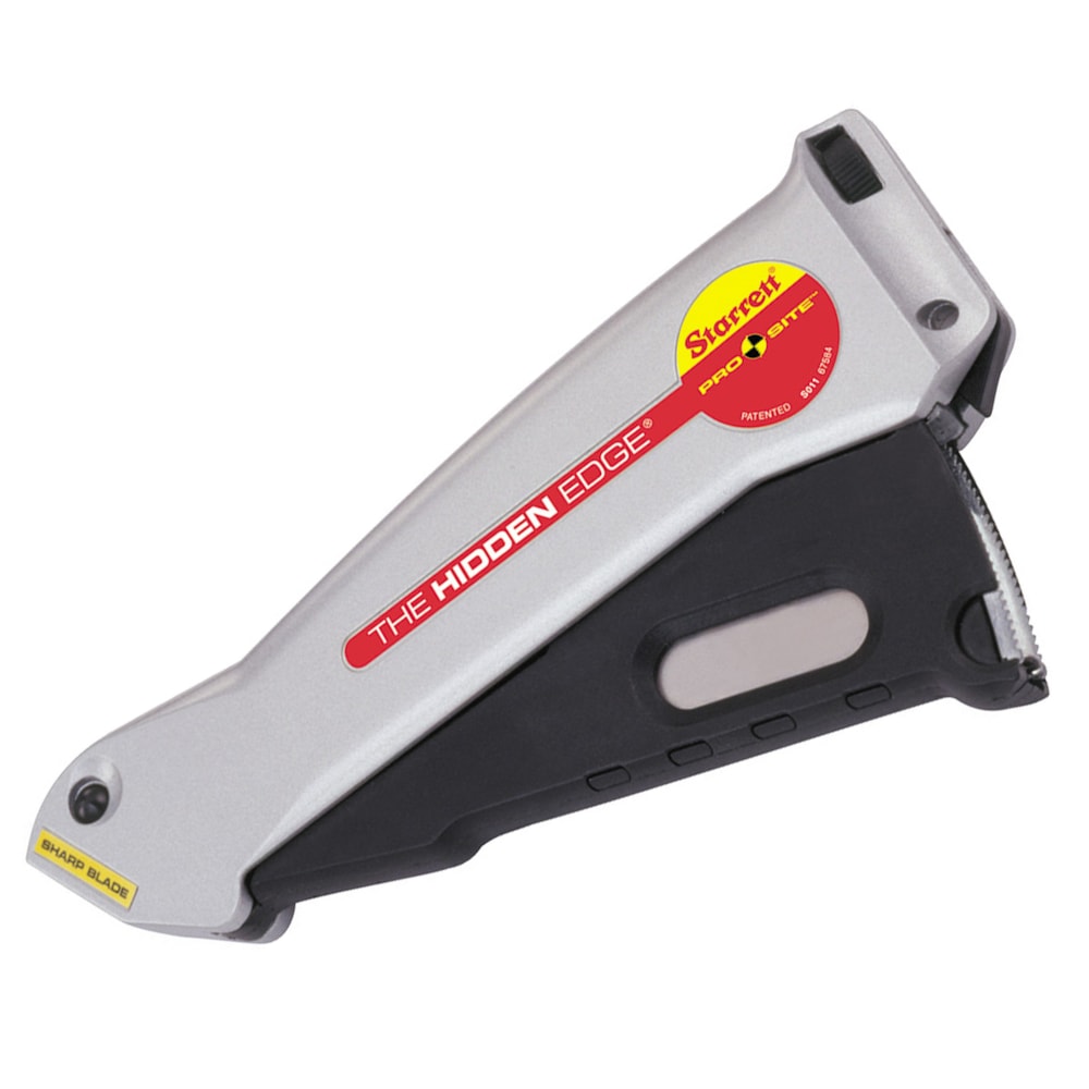 Hidden Edge Retractable Blade Utility Knife
