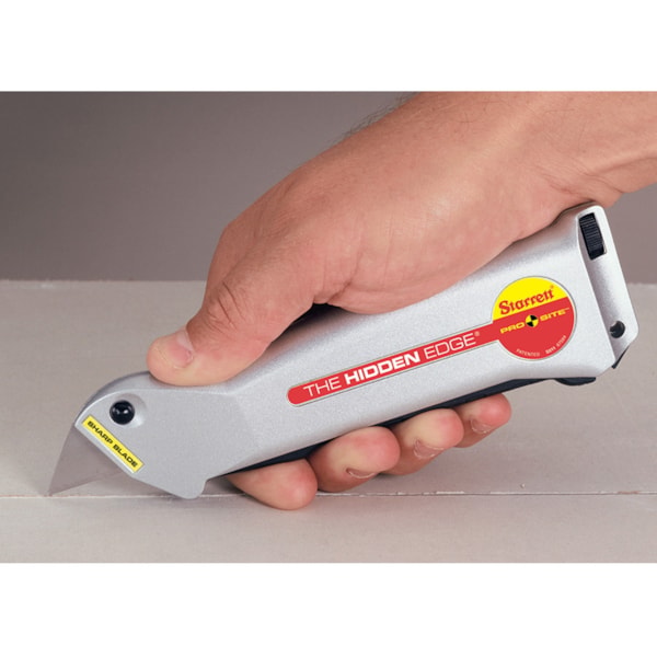 Hidden Edge Retractable Blade Utility Knife