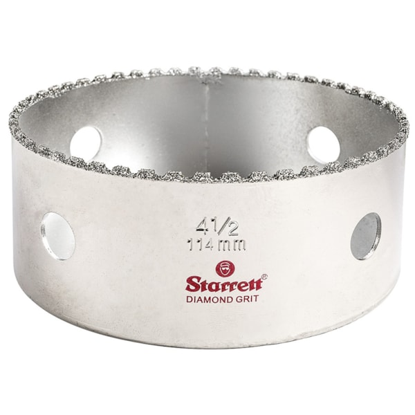 4-1/2'', Diamond Grit Hole Saw