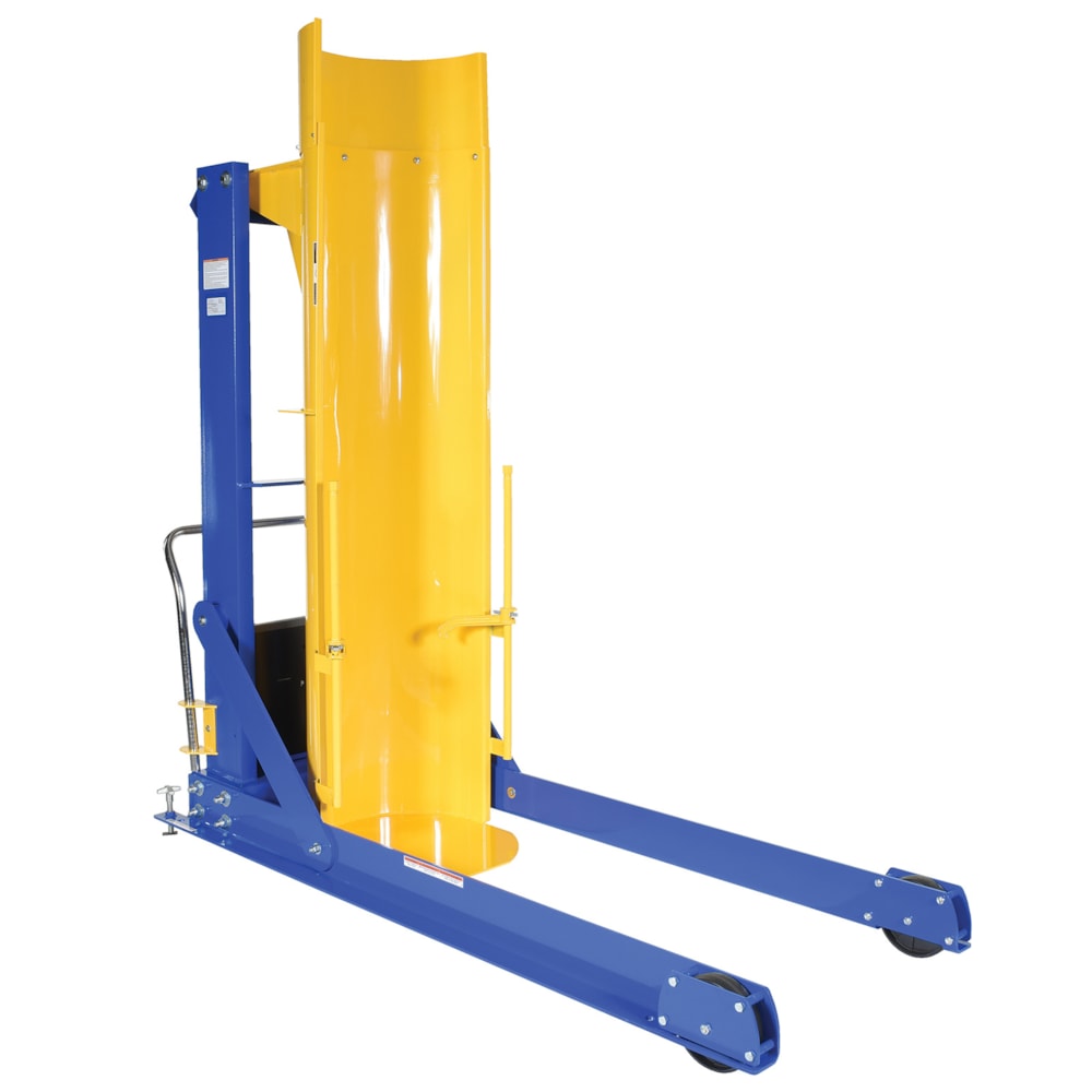 60" Portable Hydraulic Drum Dumper. 1,000 lb. Capacity