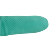 15 mil Flock Lined 13"  Nitrile Chemical Resistant Gloves with Diamond Grip thumbnail 2