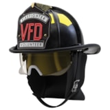 UST™-LW Super Lightweight Traditional Style Fire Helmet with ReTrak® Integrated Visor thumbnail 4