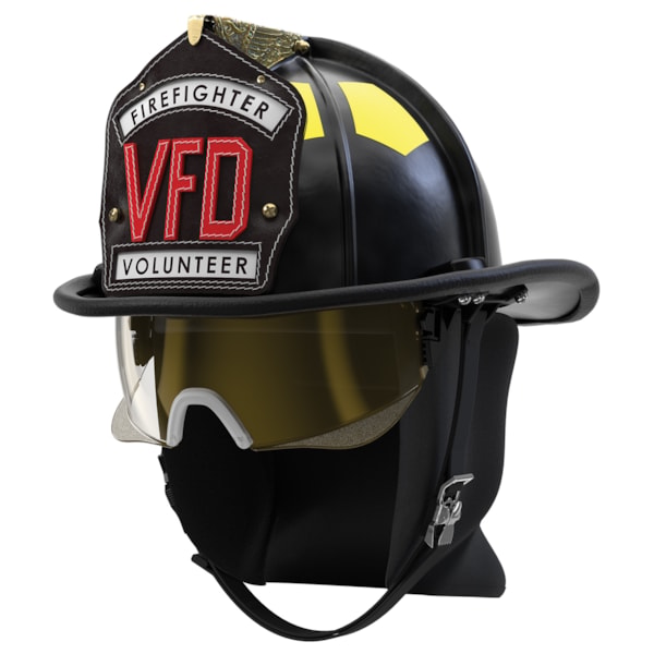 UST™-LW Super Lightweight Traditional Style Fire Helmet with ReTrak® Integrated Visor