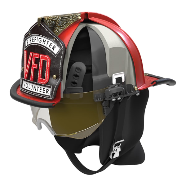 UST™-LW Super Lightweight Traditional Style Fire Helmet with ReTrak® Integrated Visor