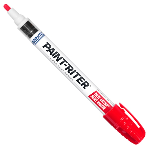 Valve Action® Liquid Paint Industrial Markers, 12/Box