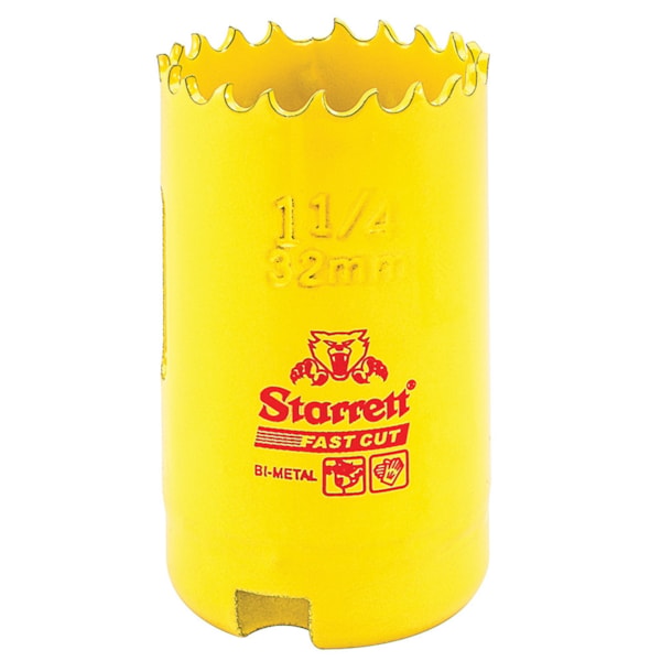  HSS Fast Cut Hole Saw 1-1/4 (32MM)