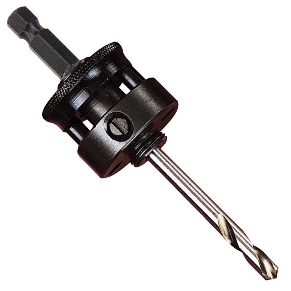A10 Arbor with Pilot Drill 11/32'' Hex Shank Hole Saw Arbor