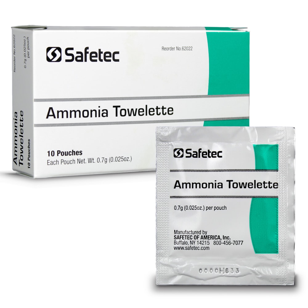 Ammonia Inhalant Wipes 10/Box