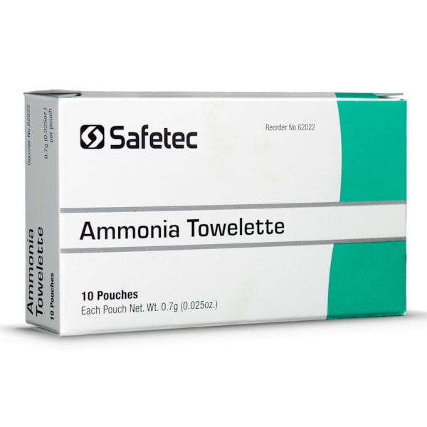 Ammonia Inhalant Wipes 10/Box