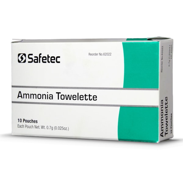 Ammonia Inhalant Wipes 10/Box