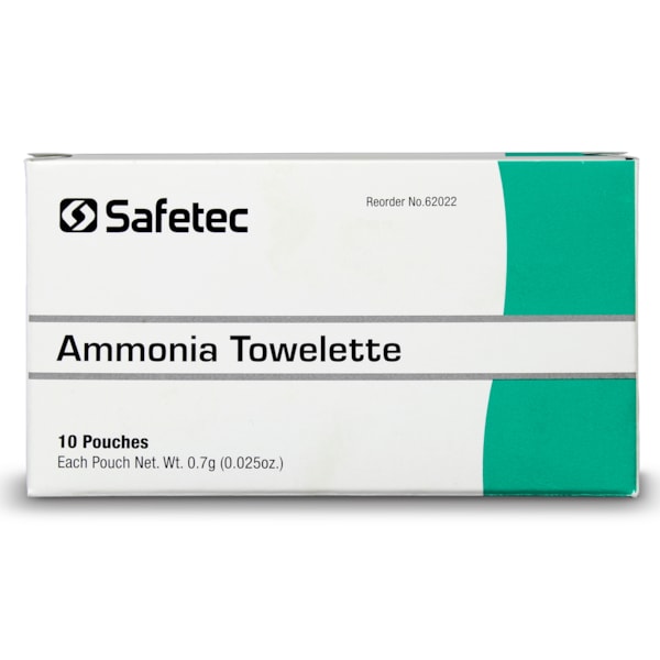 Ammonia Inhalant Wipes 10/Box