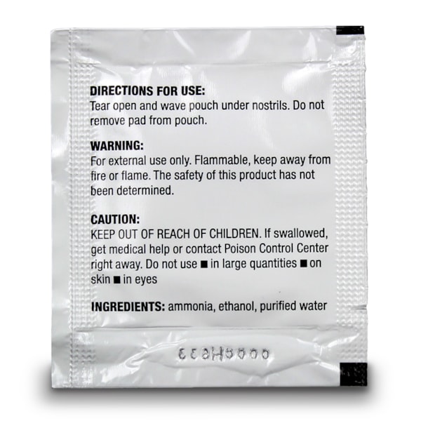 Ammonia Inhalant Wipes 10/Box