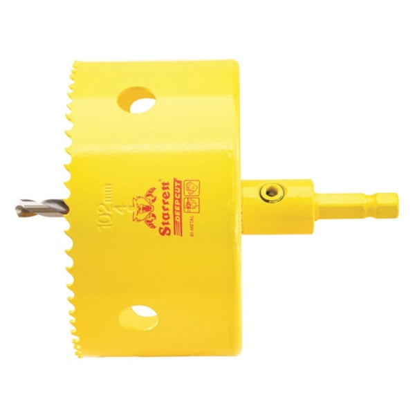 4'' (102mm) NVP Deep Cut Bi-Metal Hole Saw with Arbor