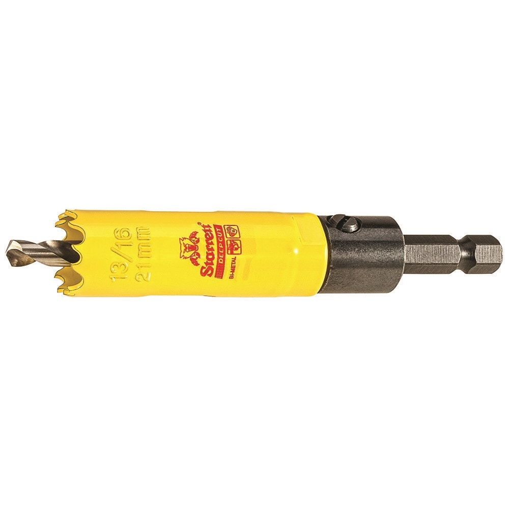 13/16'' (21mm) NVP Deep Cut Bi-Metal Hole Saw with Arbor