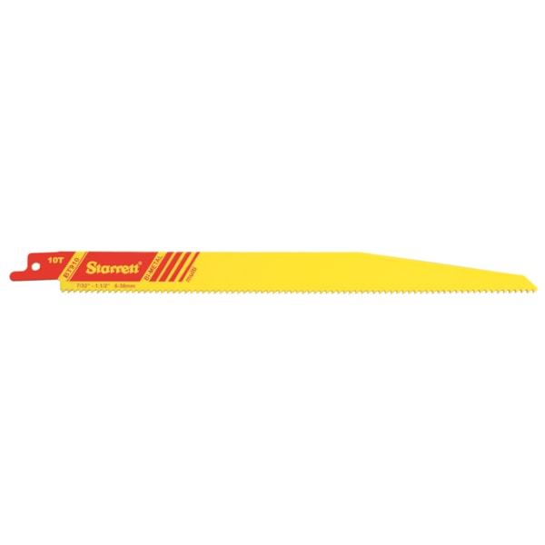 Multi-Purpose Reciprocating Saw Blade 12'' x 3/4 x .050 x 10-14T, 3X POWER, 2 Pack