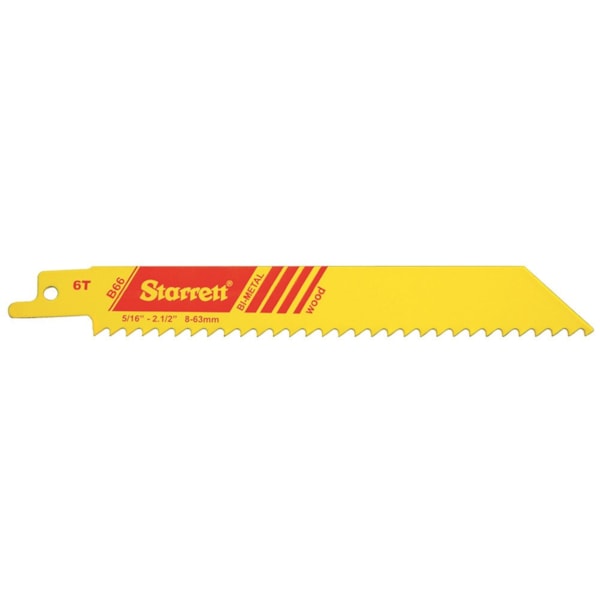 Wood Cut Reciprocating Saw Blade 12'' x 3/4 x .050 x 3T, 3X POWER, 2 Pack