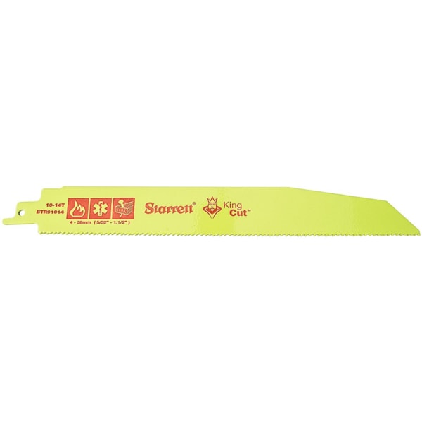 King Cut Reciprocating Saw Blade 9'' x 1 x .063 x 10-14, Bi-Metal, 5 Pack