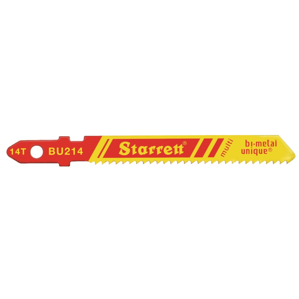 Metal Cutting Jig Saw Blade, 2'' x 5/16 x .040 x 14T, Bi-Metal, 5 Pack