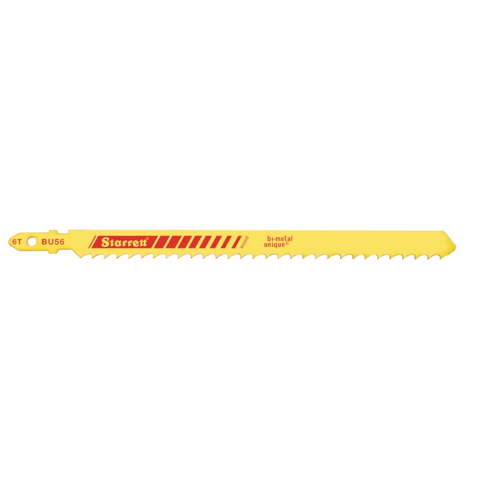 Wood Cutting Jig Saw Blade 5'' x 3/8 x .050 x 6 Skip Tooth, Alt. Set, Bi-Metal, 5 Pack
