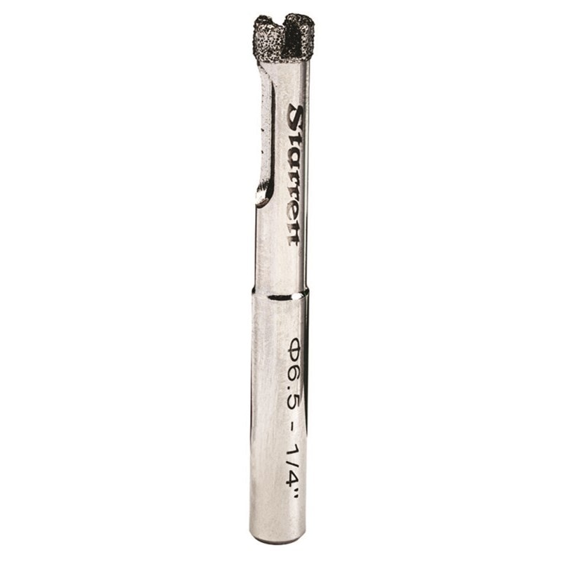 1/4" (6.5mm) Diamond Grit Tile Drill
