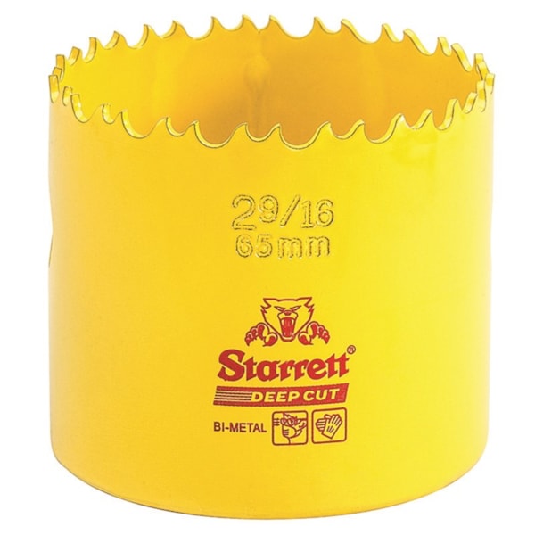 2-9/16'' (65mm) NVP Deep Cut Bi-Metal Hole Saw