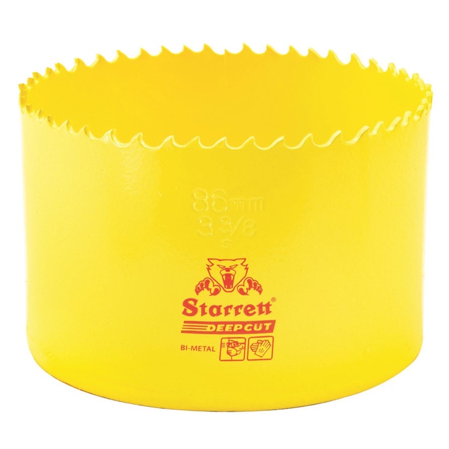 3-3/8'' (86mm) NVP Deep Cut Bi-Metal Hole Saw