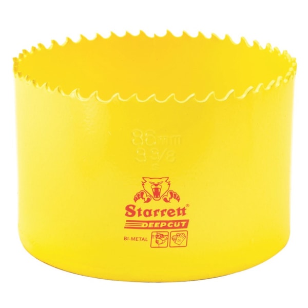 3-3/8'' (86mm) NVP Deep Cut Bi-Metal Hole Saw