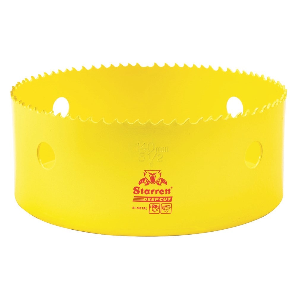 5-1/2'' (140mm) NVP Deep Cut Bi-Metal Hole Saw