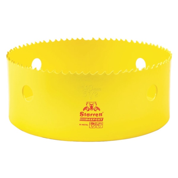5-1/2'' (140mm) NVP Deep Cut Bi-Metal Hole Saw