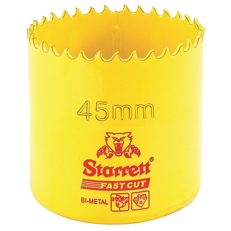 45mm Fast Cut Straight Pitch Bi-Metal Hole Saw
