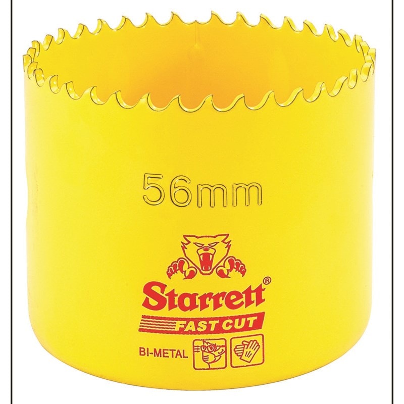 56mm Fast Cut Straight Pitch Bi-Metal Hole Saw
