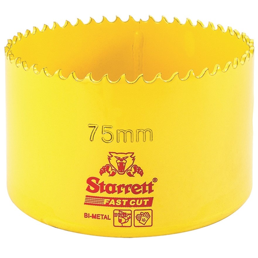 75mm Fast Cut Straight Pitch Bi-Metal Hole Saw