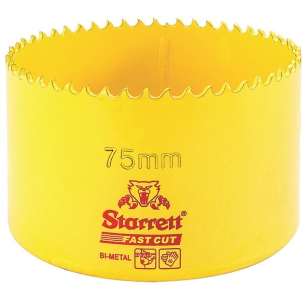 75mm Fast Cut Straight Pitch Bi-Metal Hole Saw