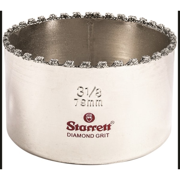 3-1/8'' (79mm) Diamond Grit Hole Saw