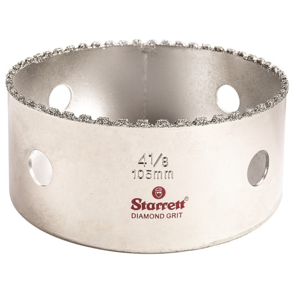 4-1/8'' (105mm) Diamond Grit Hole Saw