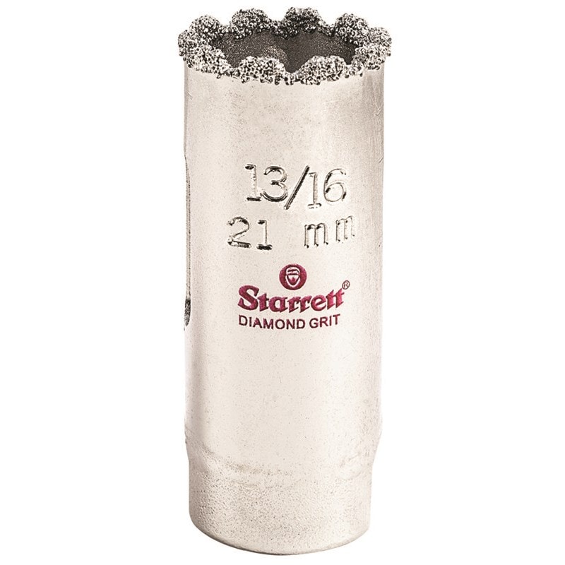Diamond Grit Hole Saw, 13/16'' (21mm)