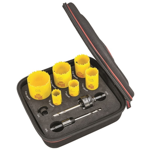 Hole Saw Kit - Deep Cut Locksmiths/Doorlock Kit