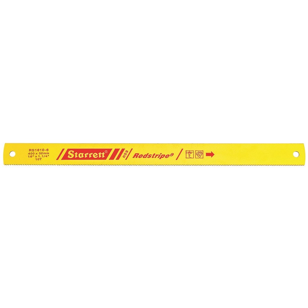 Power Hack Saw Blade 16 x 1-1/4 x 10T, Redstripe Power Hacksaw Blade