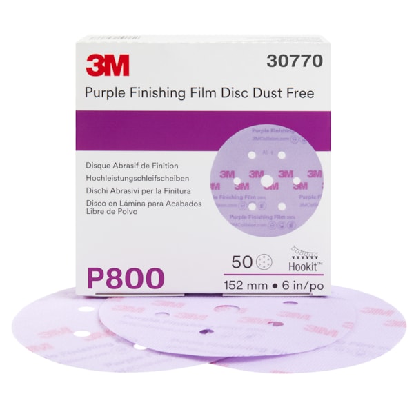 Dust Free Abrasive Disc, 6 in Dia, 36 Grit, Very Coarse, Aluminum Oxide