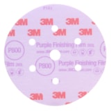 Dust Free Abrasive Disc, 6 in Dia, 36 Grit, Very Coarse, Aluminum Oxide thumbnail 2